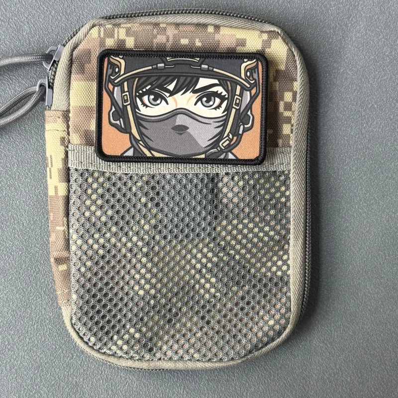 Anime Patch Tactical Morale Badge Printed Hook and Loop Backpack Clothing Decorative Stickers Armbands