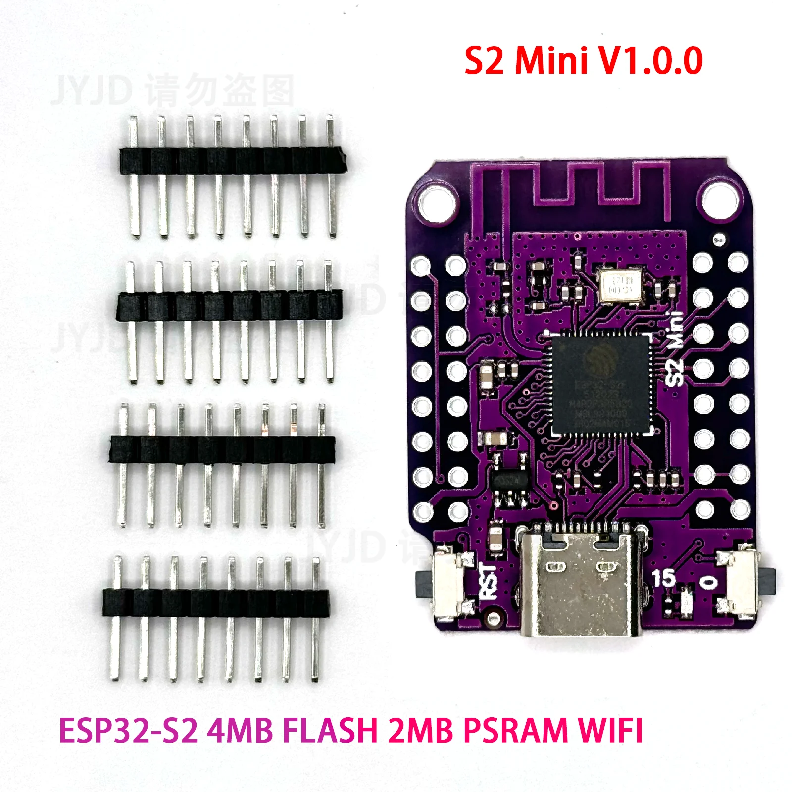 

S2 Mini V1.0.0 Wi-Fi IOT плата основанная на ESP32-S2FN4R2 4MB FLASH 2MB PSRAM совместима с MicroPython
