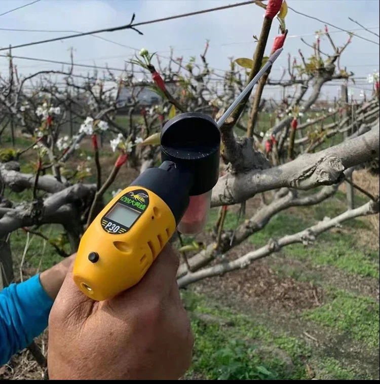 Elektryczny pollinator kiwi gruszka jabłko brzoskwiniowe drzewo owocowe pollinator kwiat spot