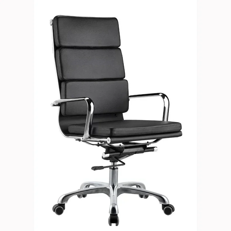 FoShan factory Wholesale high quality Strong Frame Big Size Office PU leather Chair Swivel Computer Ergonomic Office Chair