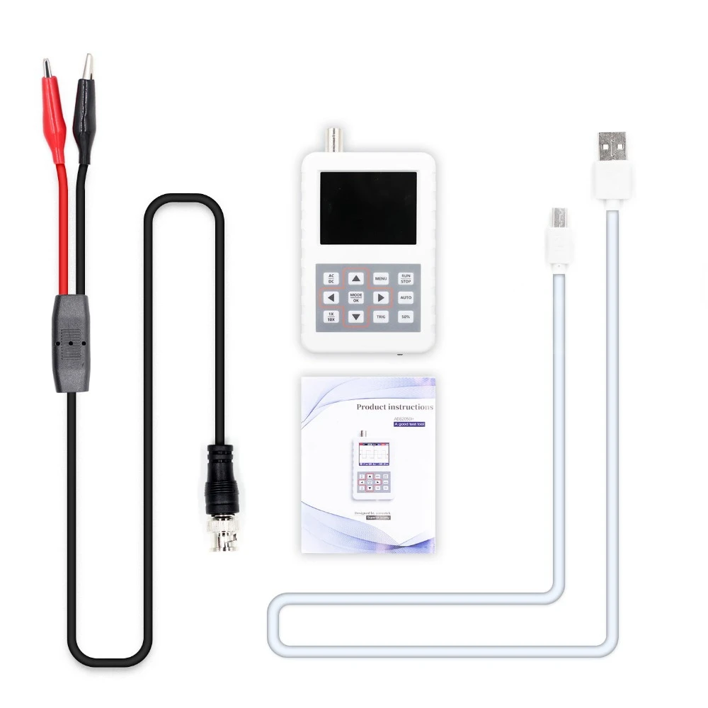 DSO PRO Handheld Mini Portable Digital Oscilloscope 5M Bandwidth 20MSps Sampling Rate