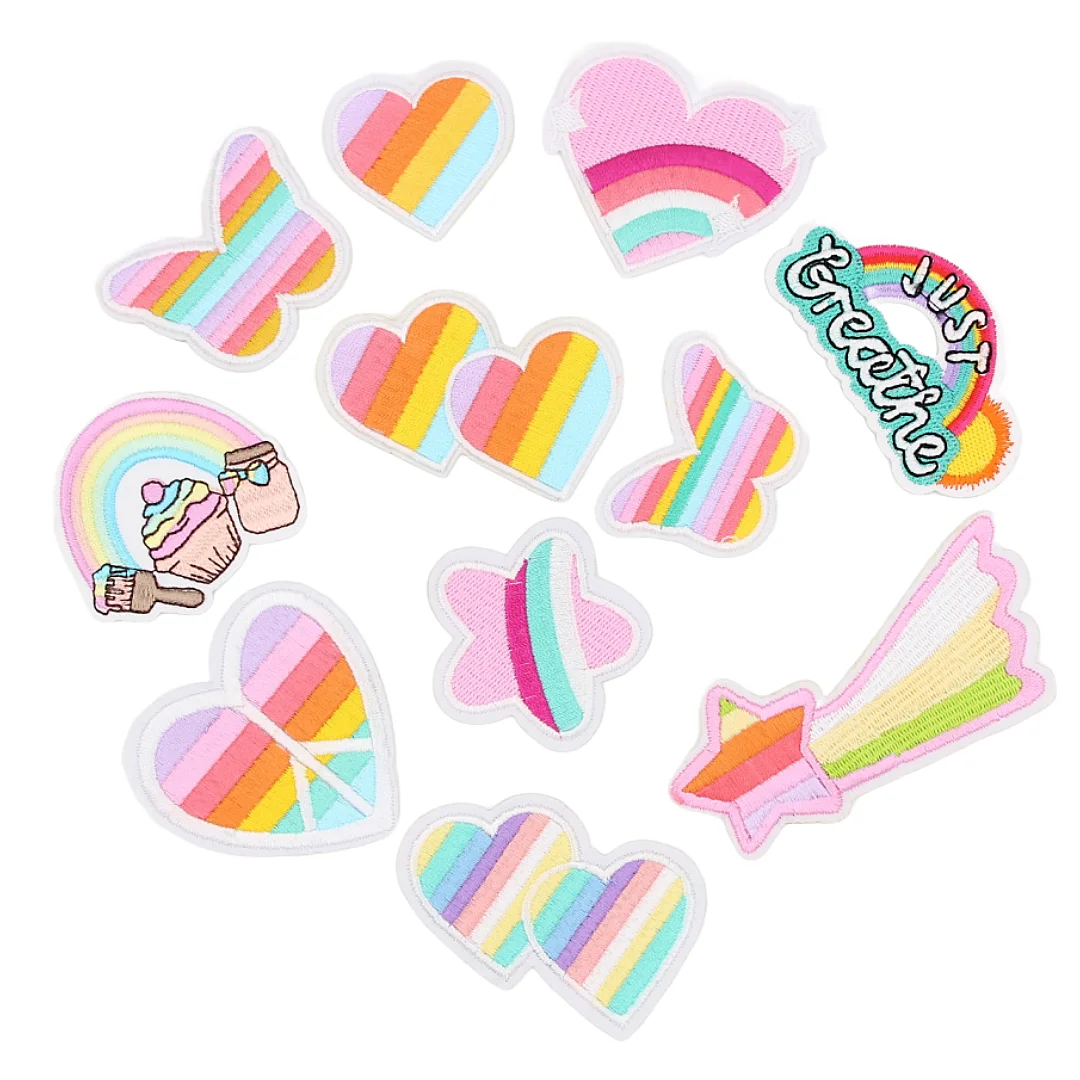 �y�Z�[�����z�ߗ�,�X�^�[,���C���{�[,�n�[�g,�o�^�t���C,�A�C����,����,DIY,�X�g���C�v,�A�b�v���P,�D���p�̎hembroidery�p�b�`,10��