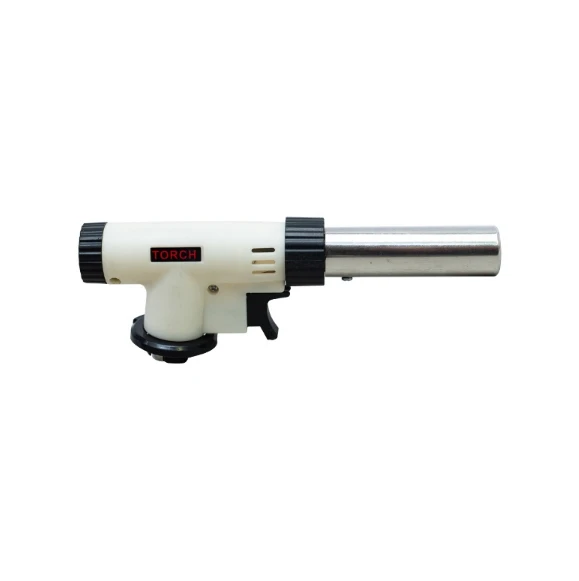 Encendedor de soplete recargable estándar para barbacoa, barato, a temperatura de alta potencia, cocina de Gas, soplete de comida butano, encendedor de llama