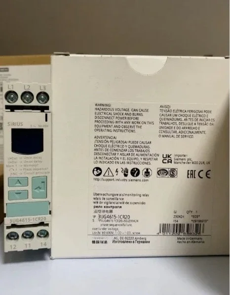 

Brand New Original 3UG4615-1CR20 3UG4615-2CR20 3UG4616-1CR20 Fast Shipping