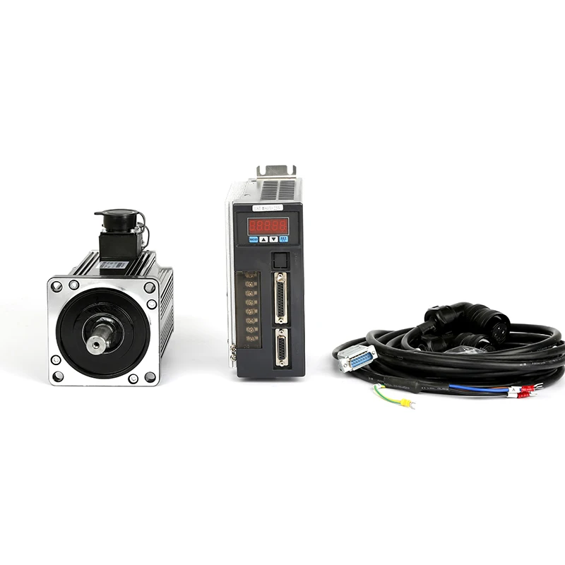 

380V 3.8KW 3800W 130ST-M15025 AC Servo motor 2500RPM 15N.M. Three-Phase ac drive permanent magnet Matched Driver AASD-25A