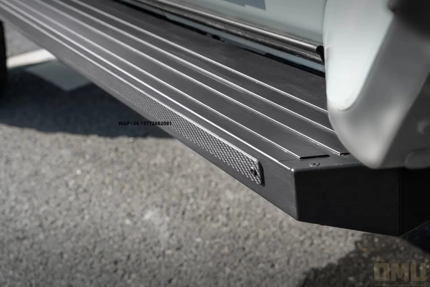 

4-Door Aluminum Carbon Fiber Running Boards Side Step Bar for Jp Wrangler JL JLU Off-Road Nerf Bar