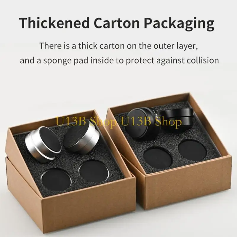 

U13B Аудиофильский твердый полностью алюминиевый Hi-Fi амортизирующий коврик для ног Профессиональный аудиоусилитель CD-машина