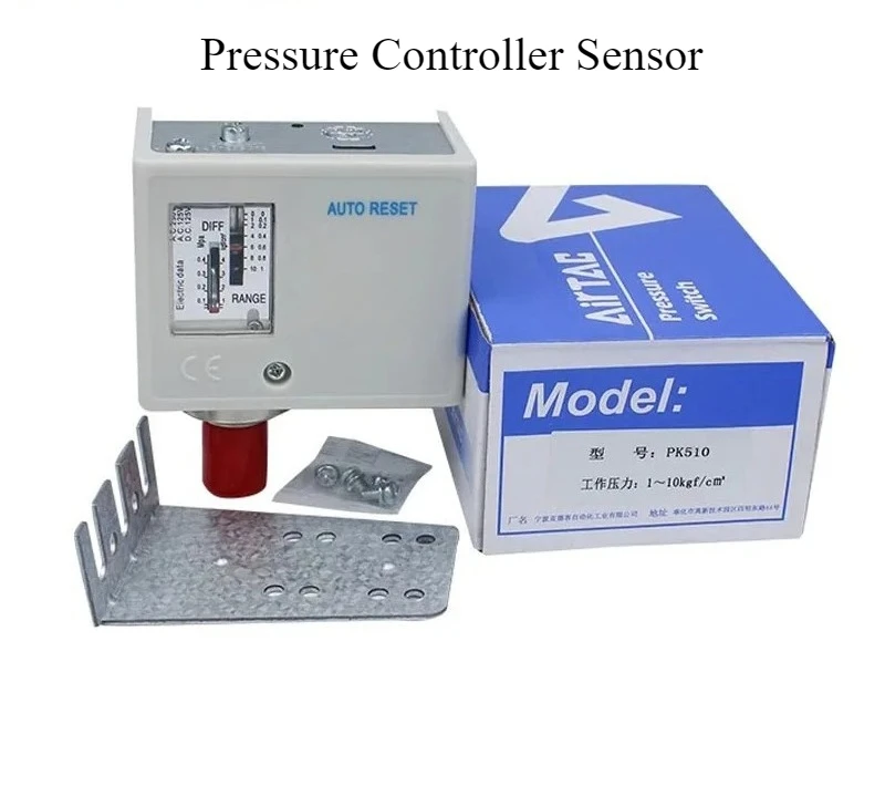 

Pressure Controller Sensor X-PK510 PK506 Air Pressure Detection Switch for Industrial Equipment, Air Compressors