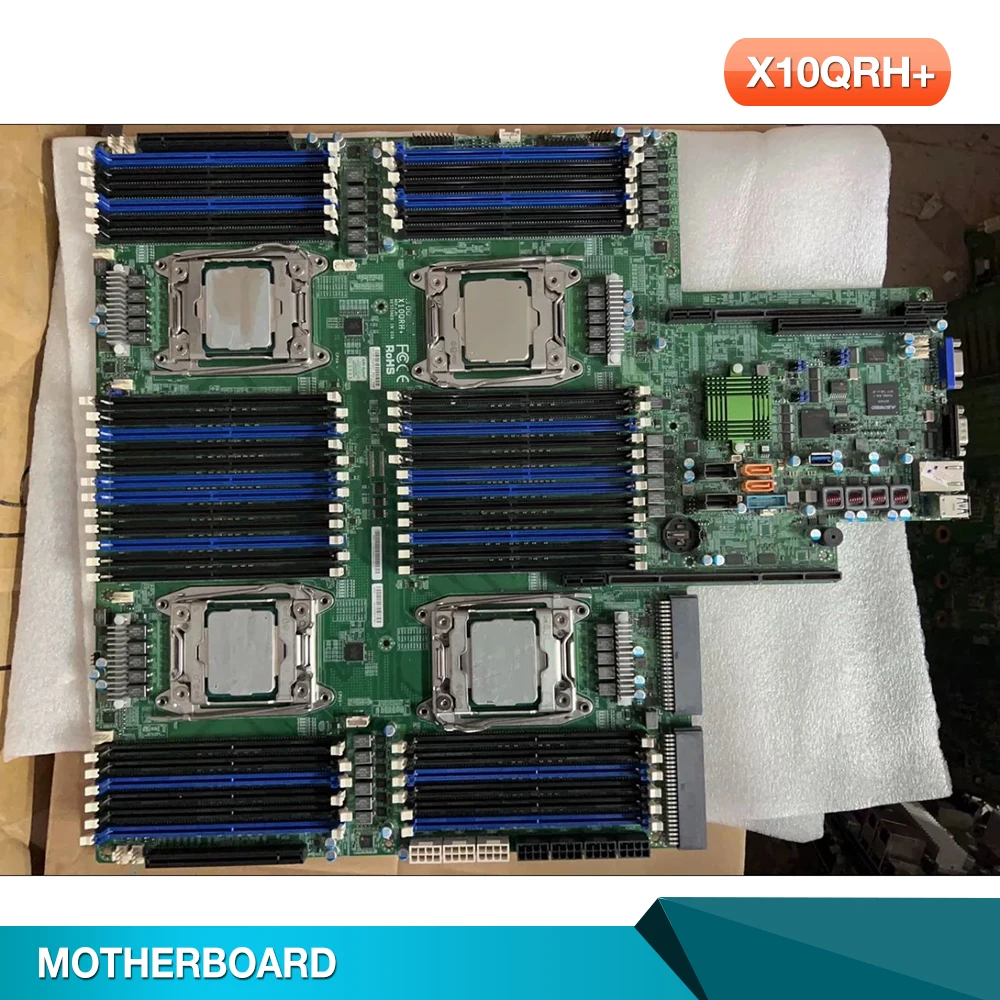 

Для Четырехсторонней серверной материнской платы Supermicro E54600V3/V4 X10QRH + Rev: версия 1,01