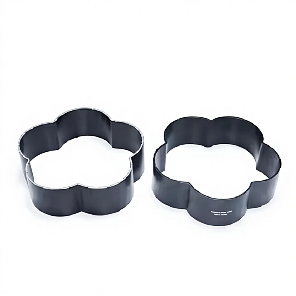 Factory Customizable OEM/ODM 15.2*5cm Aluminum Alloy Non-stick Flower Cakes, Bread and Toast Baking Moulds Tins