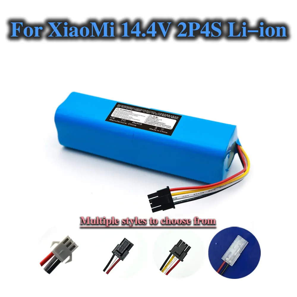 2024Rechargeable Li-ion Battery for Xiaomi Lydsto R1 Viomi S9 Roidmi Eve Plus neabot Q11 ROEMO SYB2 Robot Vacuum Cleaner Battery