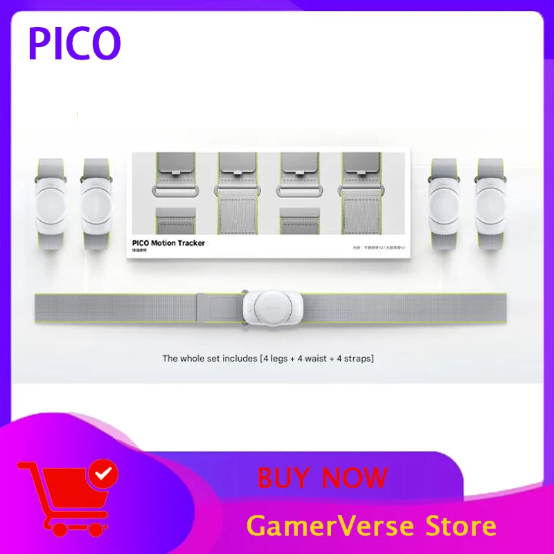 VERFANS Pico Motion Trackers for PICO 4 Ultra/Pro/4/Neo 3