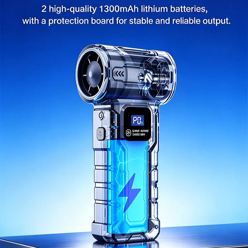Lenovo New Violent Turbofan Brushless Motor Dust Blower Air Dust Portable Suction And Blowing Integrated System