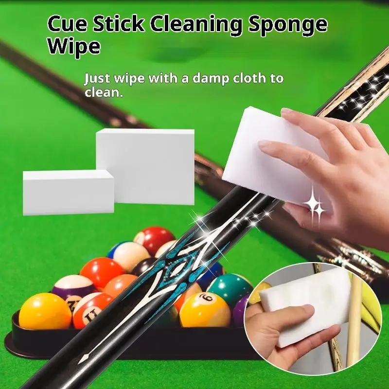 10Pcs Magic Sponge Cleaner Multi-functional Melamine Cleaning Sponges For Pool Cue Kitchen Dish Pot Bathroom Clean Tools