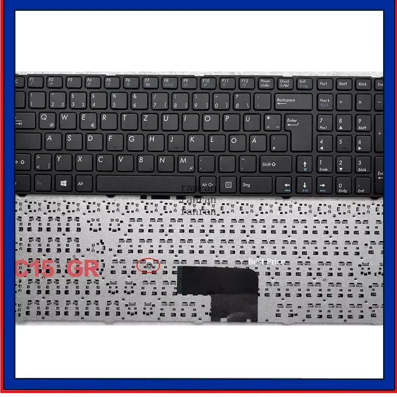 

Клавиатура 0GR для MEDION AKOYA P7653 MD61173 MD61088 MD61089 MD61190 MD61191, черный цвет