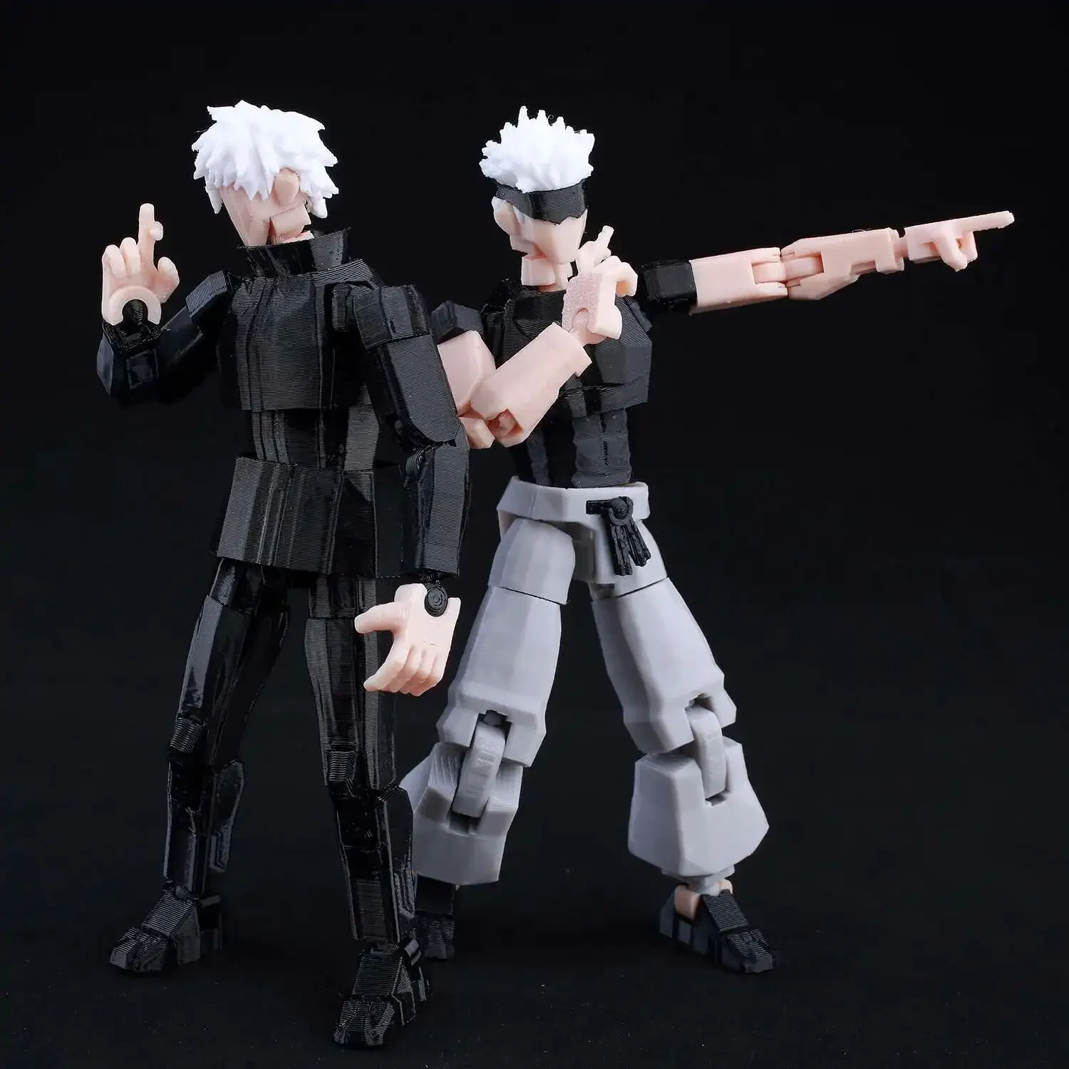 

9L3D Printed Anime Jujutsu Kaisen Sukuna Yuji Yuta Satoru Gojo Lucky Dummy 13 Movable Shapeshift Action Figures Mannequin Toys