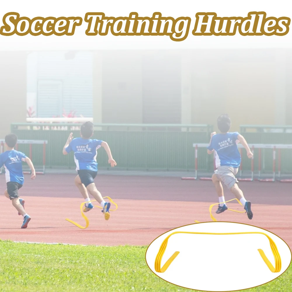 15cm Football Hurdles Speed Agility Training Soccer Hurdles Equipment Soccer Training Portable Kids Speed Exercise Outdoor Sport