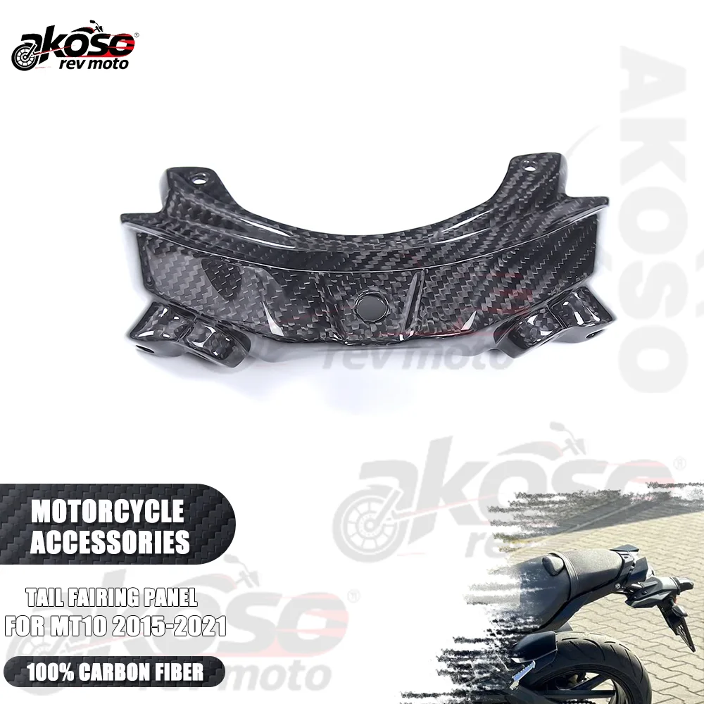 

Tailseat Fairing Side Panel Rear Tail Light Guard Cover Motorcycle Accessories For Yamaha MT10 2015-2021 Carbon Fiber Supplies