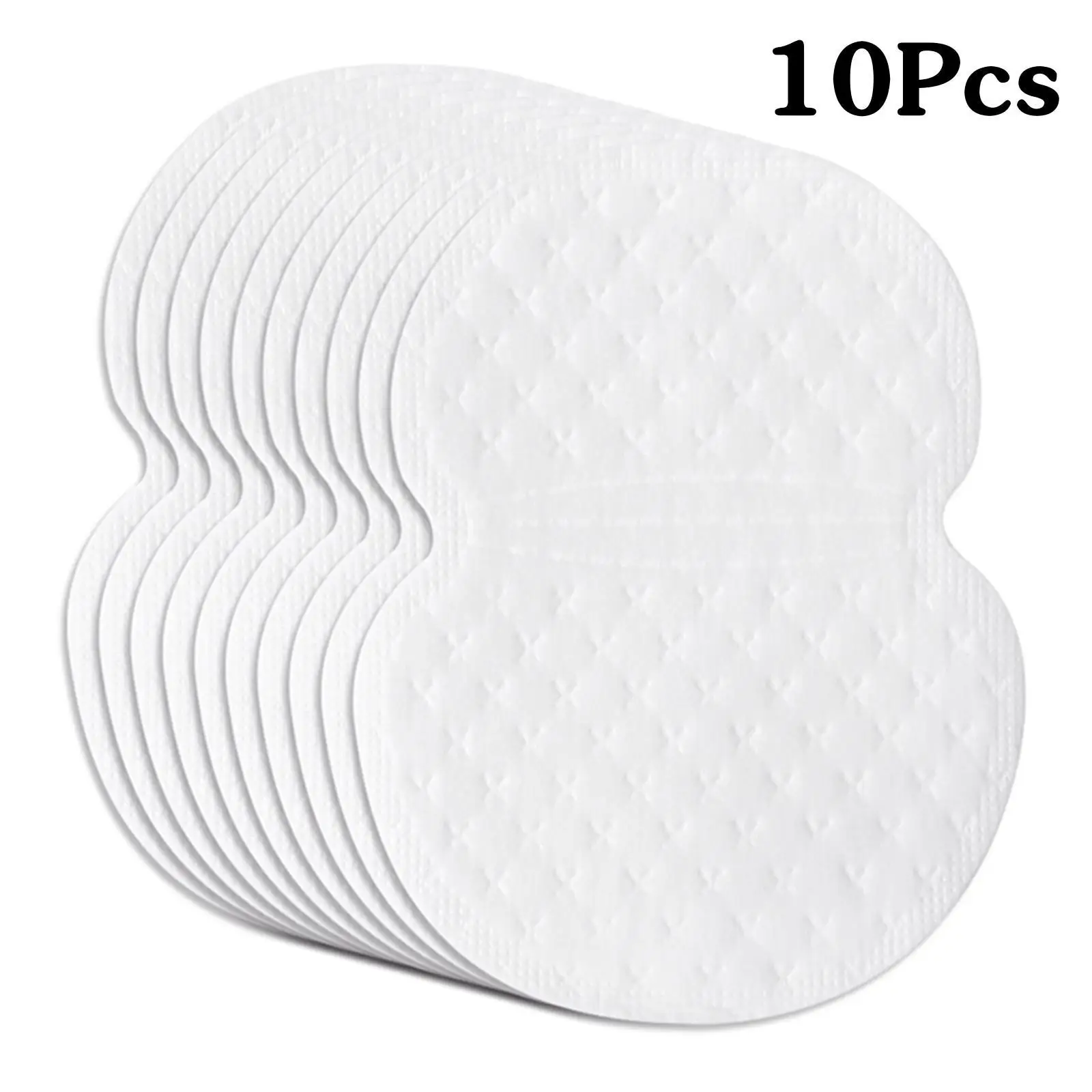 

10pcs Underarm Sweat Pads Eliminate Odors Keep Underarms Clothes Cool Dry Thin Breathable Refreshing Non-Irritating Invisible