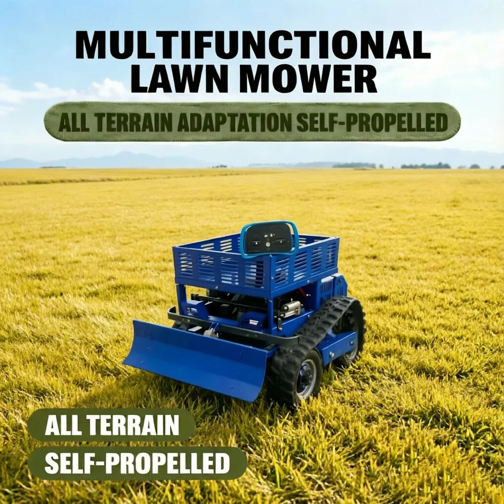 

Customized remote-controlled lawn mower multifunctional lawn mower lawn repair machine