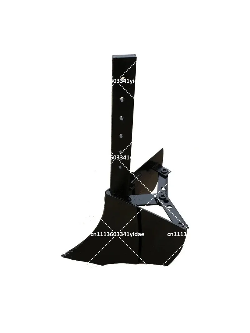 Adjustable Ditching Plow for Mini Tiller, Universal Furrower Attachment with Small Ploughshare