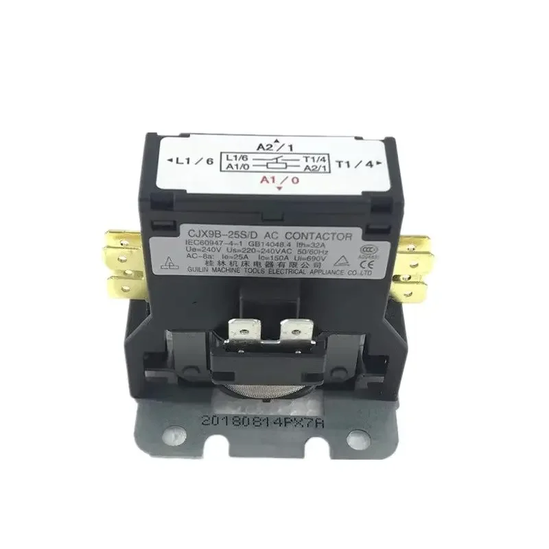 New for Air conditioning outdoor unit AC contactor CJX9B-25S/D relay 32A external unit contactor