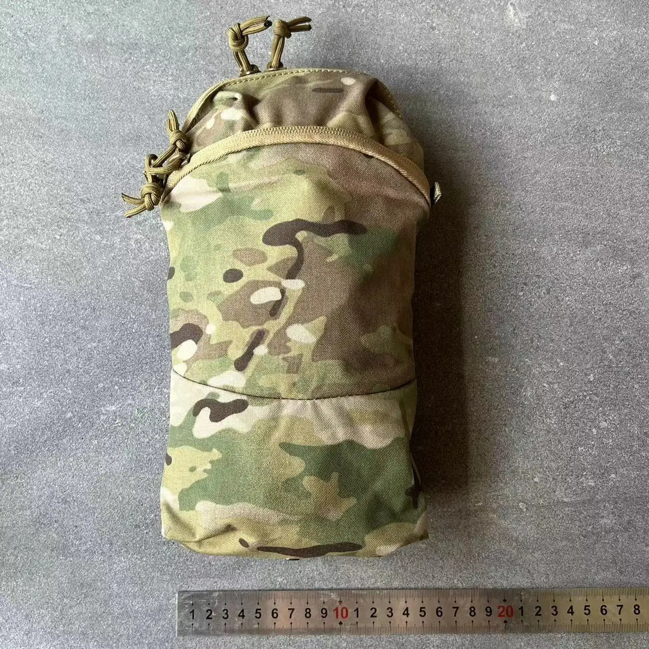 FERRO STYLE Vertical Miscellaneous Bag MOLLE Backboard Accessory purpose Pocket Hunting Sports General Purpose 12x5 Airsoft