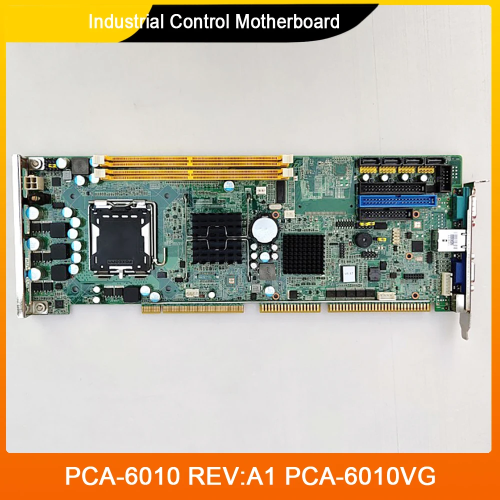 

PCA-6010 REV:A1 PCA-6010VG Industrial Control Motherboard With CPU
