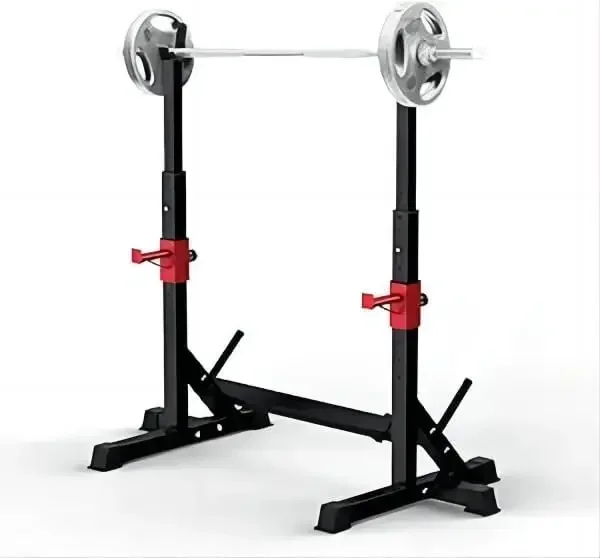 Rack, Barbell Rack, Bench Press Rack for Home Gym, Multi-Function Strength Training, Adjustable Weight Rack 550Lbs