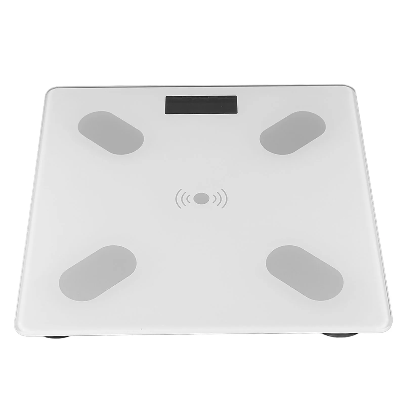 

Цифровые весы для измерения веса и жира в организме, USB-перезаряжаемые, бытовые электронные весы, белые, 150 мАч