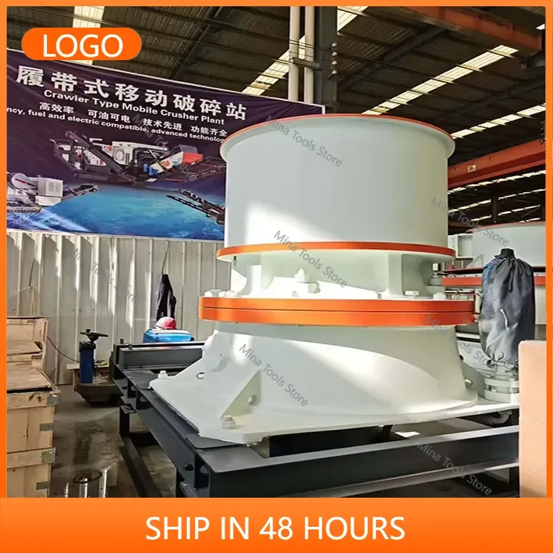 SC Series Single Cylinder Hydraulic Cone Crusher with Gear & PLC 27-60t/h Capacity AC Motor Construction & Mining Stone