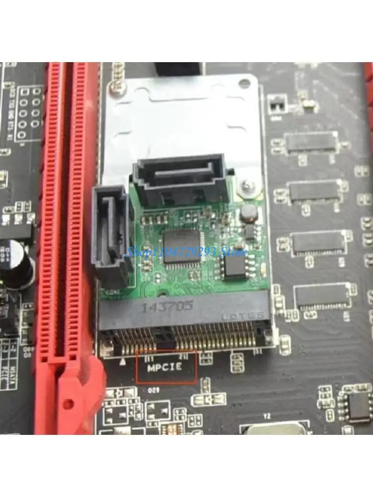 

Y2GD Upgrades Systems Mini PCIE to SATA3.0 Adapter Card For Faster Access Use
