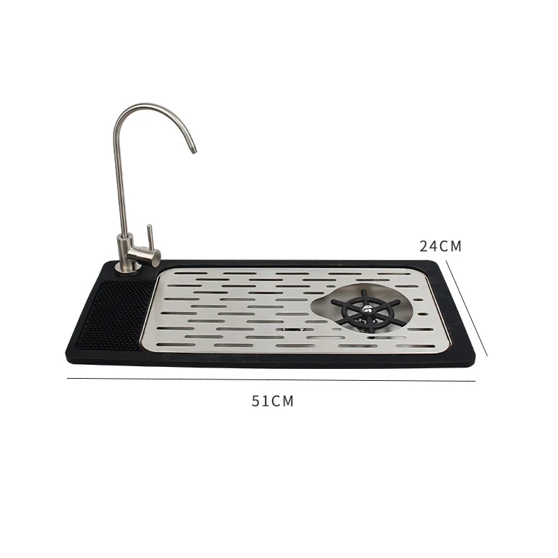 Wholesale Stainless Steel Dishwasher with Faucet Cup Rinser