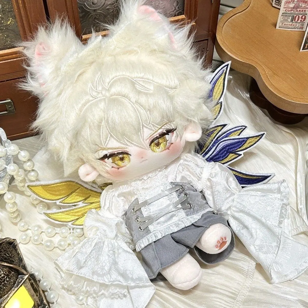 20 cm Phainon Cartoon Puppen Anime Honkai: Star Rail Plüsch Cartoon Puppe Körper Mit Ohr Cosplay Dress Up Baumwolle Puppe Spielzeug Weihnachten geschenk