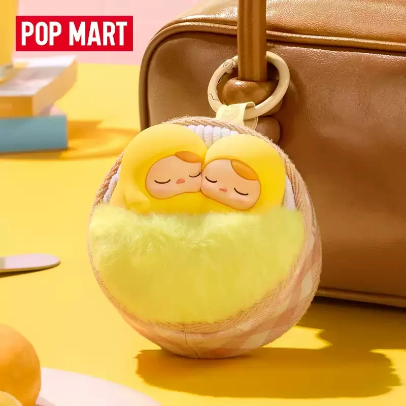 POPMART PUCKY EGG Beanie سلسلة سماعة حقيبة صندوق أعمى تخمين حقيبة اللعب الأصلية دمية لطيف أنيمي الشكل الحلي هدية #3