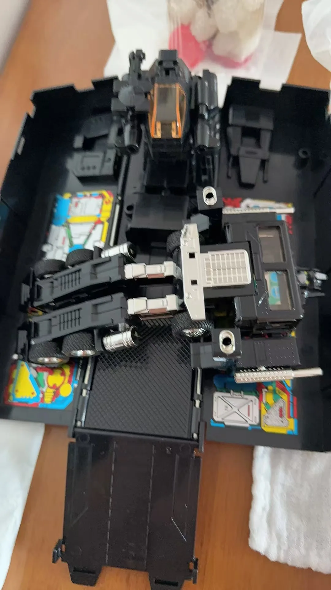 

Anime Transformers G1 Black Optimus Prime Action Figure - Autobot Leader Convoy Collectible Model Toy Set - No Damage Gifts