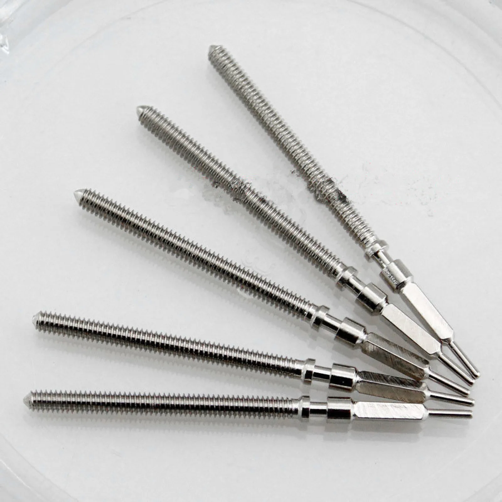 5Pcs Watch Winding Stems For ETA 6497 6498 For Seagull ST36 Watch Movement Accessories Replacement Repair Parts For Watchmakers