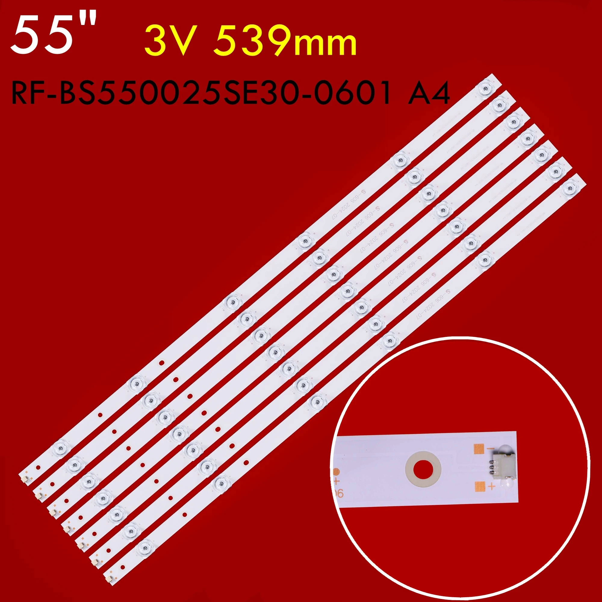 LED Backlight Strip for 55K71 55K1 55K7 RF-BS550025SE30-0601