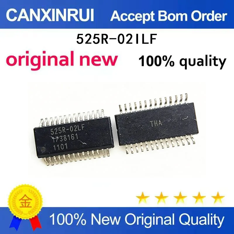

(5-100 Pieces) Brand new original ICS525R-02ILF 525R-02ILF SSOP28 spot chip IC