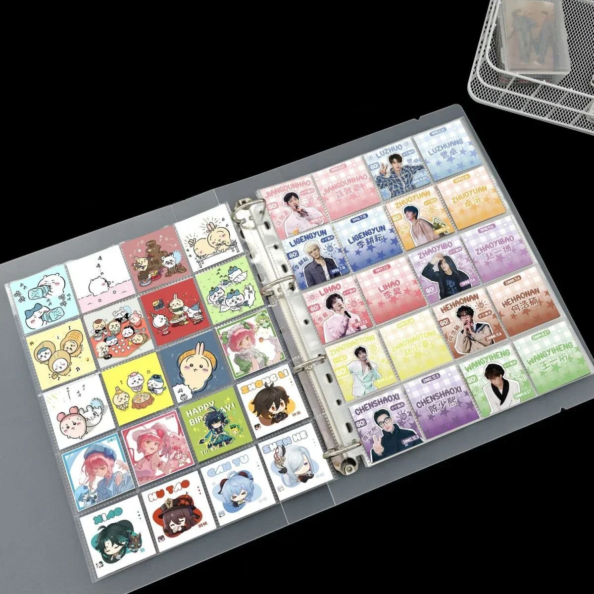 PVC-freie A4-Top-Loading-Münz- und Fotobinderhüllen, 11-Loch-20-Taschen-PP-Ersatzhüllen für Münz- und Fotoaufbewahrung – Detail 6