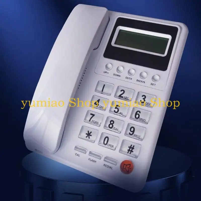 587B Landline Telephone Desktop Telephone Fixed Telephone Caller Telephone Front Desk