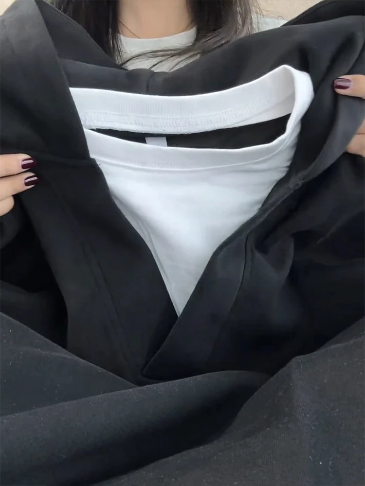 

Худи-толстовка унисекс, свободный крой, комфортная, длинный рукав, ретро-стиль, хлопок/полиэстер, повседневная одежда