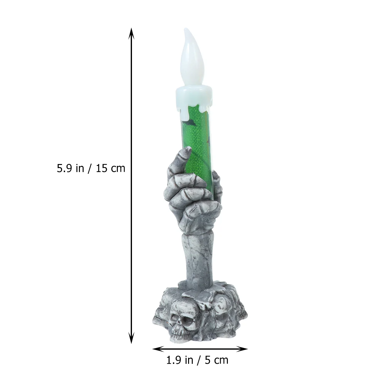 

2Pcs H LED C Light Halloween Decorative Electronic Wax Atmosphere Party Trick LED Lighting