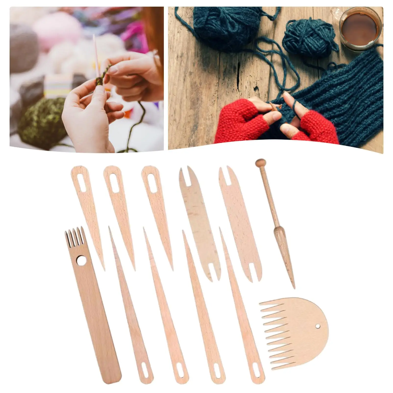 

Weaving Loom Tools Making Sweaters Tapestries Handcrafts Household