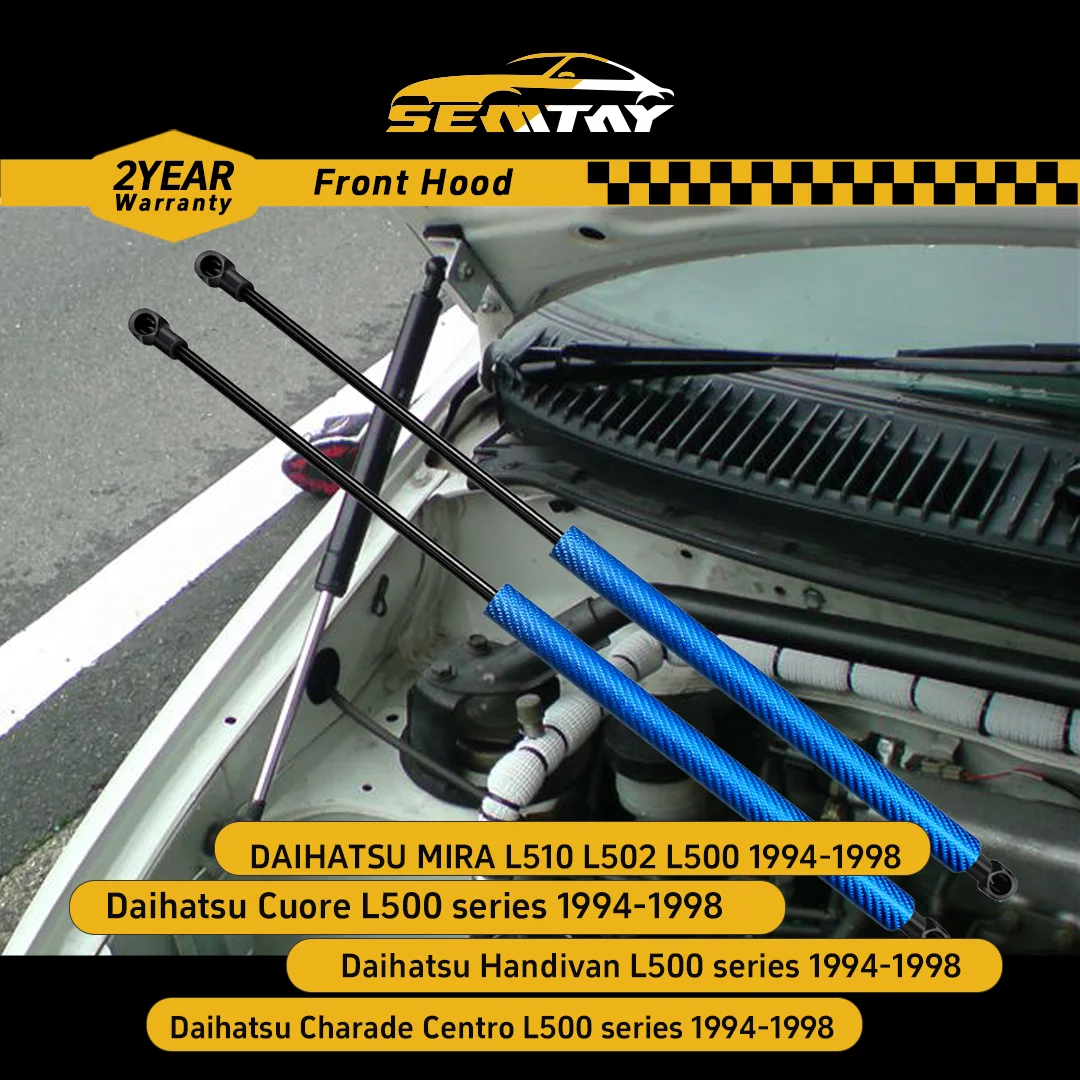 

Стойки капота SEMTAY для Daihatsu Handivan/Cuore/Charade Centro L500 серии 1994-1998 гг., поддержка подъема капота, пружинные амортизаторы, демпфер