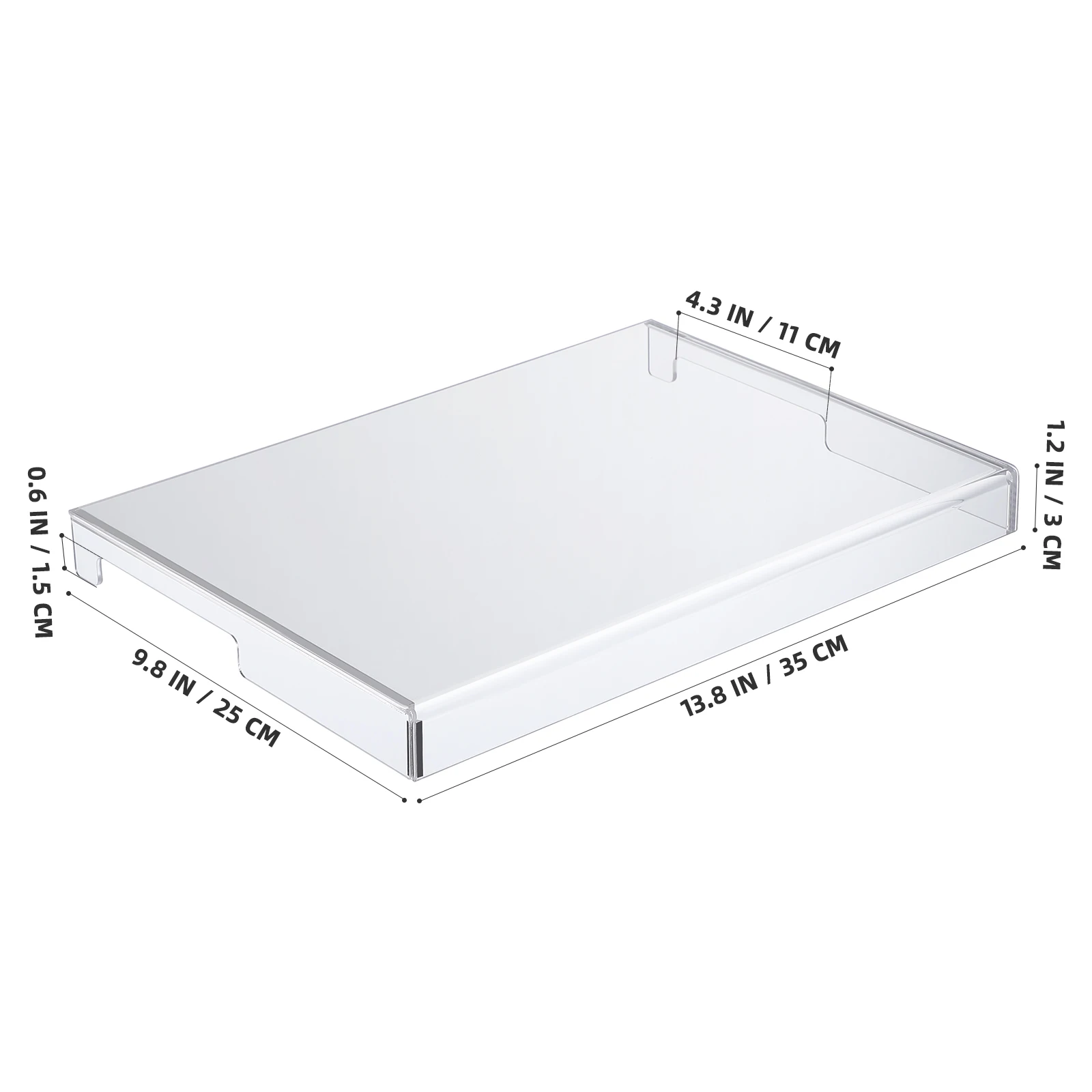 

Transparent Acrylic Keyboard Cover 14 Inch Protective Shield Waterproof Dirt Proof No Hair Showing Old Keyboard Covers