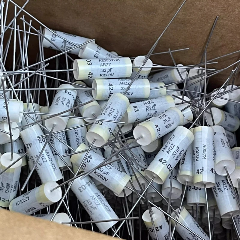 5 قطعة/الوحدة AEROVOX AREK 0.33 فائق التوهج 200V 0.47 فائق التوهج 200V النحاس القدم القصدير فيلم اقتران مكثف #1