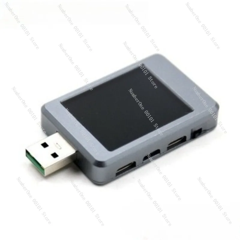 U3 USB Tester with Current Voltage Meter, Fast Charging Protocol Detection, Ripple Spectrum Analyzer for Phone Charger QC PD