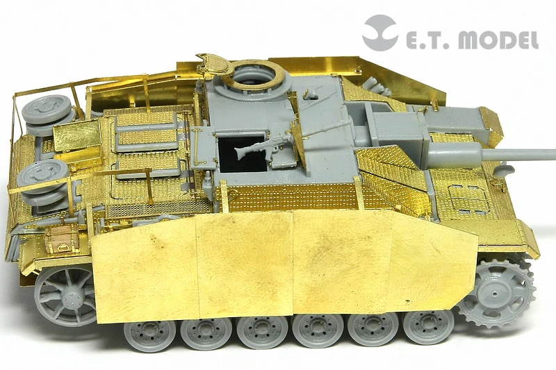 ET Model E72-019 1/72 WWII German StuG.III Ausf.G Schurzen（Late version）Photo Etched Part For DRAGON Kit