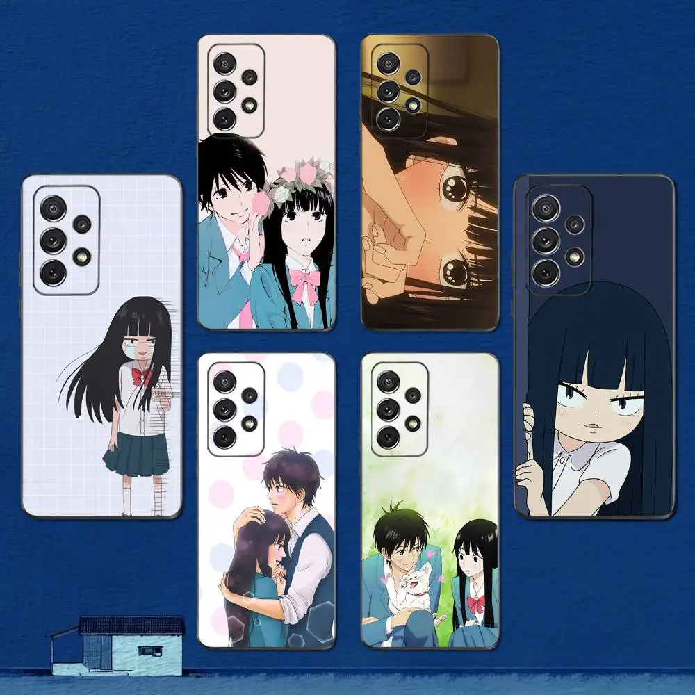 

Comics K-Kimi Ni T-Todoke Phone Case For Samsung S22,S21,S20,S10,S9,S25,S24,S23,Ultra,FE,Plus,Lite,Soft Silicone Black Cover